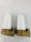 Beige Porcelain & Opaline Glass Model 6080 Wall Lights by Sigvard Bernadotte for Ifö, 1960s, Set of 2 2