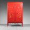 Vintage Red Cabinet, 1960s 1