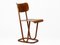Vintage Industrial Metal Chair from Nista, 1950s 5
