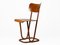 Vintage Industrial Metal Chair from Nista, 1950s, Image 1