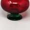 Italian Red and Green Jar in Empoli Glass from Rossini, 1960s 4
