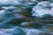 Imágenes de menta, resumen de larga exposición de agua de río, papel fotográfico, Imagen 1