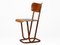 Vintage Industrial Metal Chair from Nista, 1950s 2