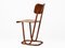 Vintage Industrial Metal Chair from Nista, 1950s 3