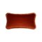 Brick Velvet with Brick Fringes Rectangle Happy Pillow from Lo Decor 1