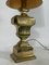 Large Vintage Italian Solid Brass Table Lamp, 1950s, Image 9