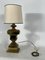 Grande Lampe de Bureau Vintage en Laiton Massif, Italie, 1950s 13