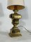 Large Vintage Italian Solid Brass Table Lamp, 1950s, Image 8