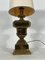 Large Vintage Italian Solid Brass Table Lamp, 1950s, Image 18