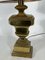 Large Vintage Italian Solid Brass Table Lamp, 1950s 10