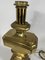 Large Vintage Italian Solid Brass Table Lamp, 1950s 3
