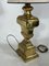 Large Vintage Italian Solid Brass Table Lamp, 1950s, Image 6
