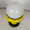 Vintage Yellow Table Lamp, 1950s, Image 3