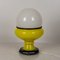 Vintage Yellow Table Lamp, 1950s 1