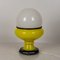 Vintage Yellow Table Lamp, 1950s, Image 1