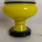 Gelbe Vintage Tischlampe, 1950er 4
