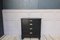 19th Century Small Black Chest of 4 Drawers 4