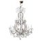 Italian Belle Epoque Crystal & Bronze Chandelier, 1920s 1