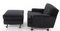 Armchairs and Footrest from Arflex, Set of 3 10