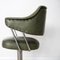 Mid-Century Frost Green & Chrome Plating Office Chair 7