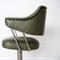 Mid-Century Frost Green & Chrome Plating Office Chair, Image 7