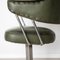 Mid-Century Frost Green & Chrome Plating Office Chair 6