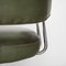 Mid-Century Frost Green & Chrome Plating Office Chair 3