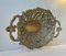 Vintage Italian Filigree Basket or Bowl in Brass, Image 4