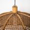 Mid-Century Beige Vienna Straw Ceiling Lamp 8