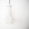 Mid-Century White Aluminum & Opaline Glass Ceiling Lamp, Image 6