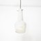 Mid-Century White Aluminum & Opaline Glass Ceiling Lamp 2