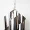 Space Age Chrome Ceiling Lamp, Image 10