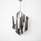 Space Age Chrome Ceiling Lamp 11