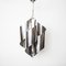 Space Age Chrome Ceiling Lamp, Image 11