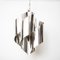 Space Age Chrome Ceiling Lamp 9