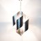 Space Age Chrome Ceiling Lamp 12