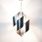 Space Age Chrome Ceiling Lamp, Image 12