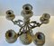 Vintage Italian 6-Arm Candelabra in Brass 7