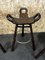 Taburetes de bar Mid-Century atribuidos a Carl Malmsten, Sweden. Juego de 4, Imagen 8