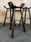 Mid-Century Bar Stools Attributed to Carl Malmsten, Sweden, Set of 4 2
