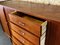 Credenza alta Mid-Century in teak, Danimarca, Immagine 2