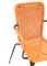 Mid-Century Italian Modern Orange Stackable Outdoor Armchairs, 1960s, Set of 4 9