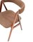 Mid-Century Modern Danish Brown Model 205 Chairs by Th. Harlev for Farstrup Møbler, 1950s, Set of 2 17