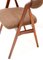 Mid-Century Modern Danish Brown Model 205 Chairs by Th. Harlev for Farstrup Møbler, 1950s, Set of 2 14