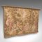 Große antike dekorative französische viktorianische Tapisserie Wandtafel 1