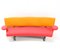 Vintage Pink & Yellow Orbit C341/3 Sofa by Wolfgang C.R. Mezger for Artifort, 1990s, Image 5