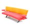 Vintage Pink & Yellow Orbit C341/3 Sofa by Wolfgang C.R. Mezger for Artifort, 1990s 6