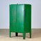 Vintage Industrial Green Iron Cabinet, 1960s 1