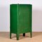 Vintage Industrial Green Iron Cabinet, 1960s 16