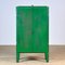 Vintage Industrial Green Iron Cabinet, 1960s 2
